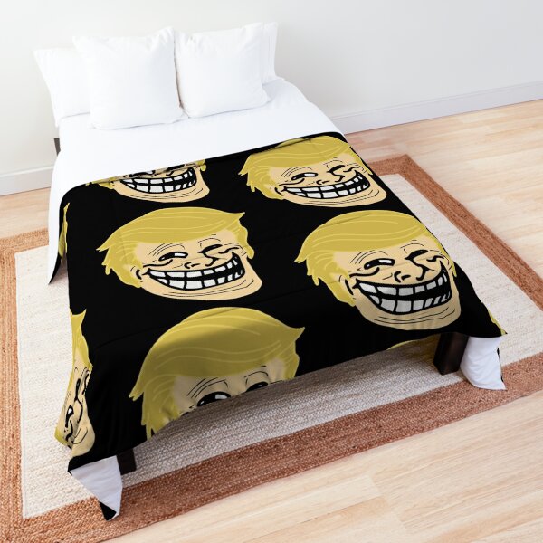 Troll Face Comforters Redbubble - roblox boy outfits trollface