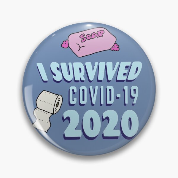 Aperçu de l'œuvre J'ai survécu à COVID-19 2020! créée et vendue par Rivermod.