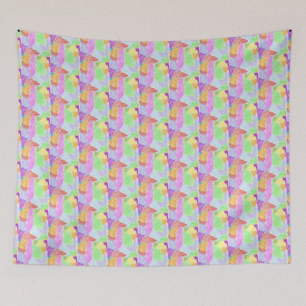 Item preview, Colourful scribbles designed and sold by Louisa Dent.