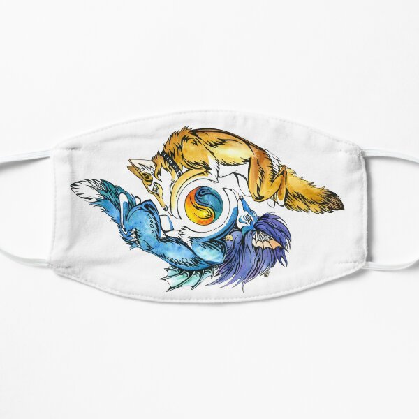 Seafoam and Fire Mask