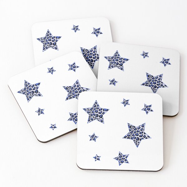 Item preview, Blue Cheetah Stars Pack designed and sold by sydneyurban.