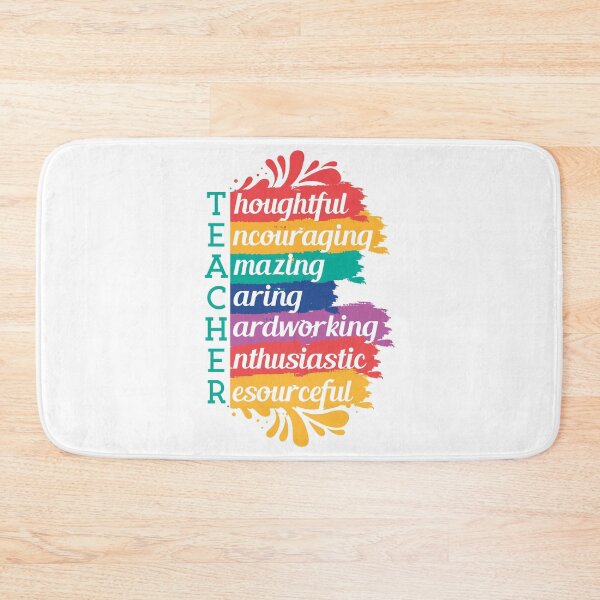Item preview, Inspirational Quote for Teachers Acrostic Poem designed and sold by SVShare.