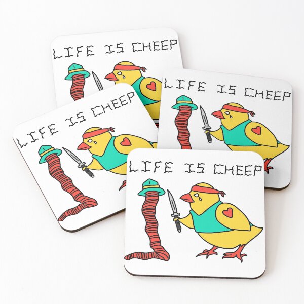 Item preview, Life Is Cheep Chick & Worm designed and sold by Trebus.