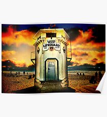 Laguna Beach Lifeguard HQ Poster