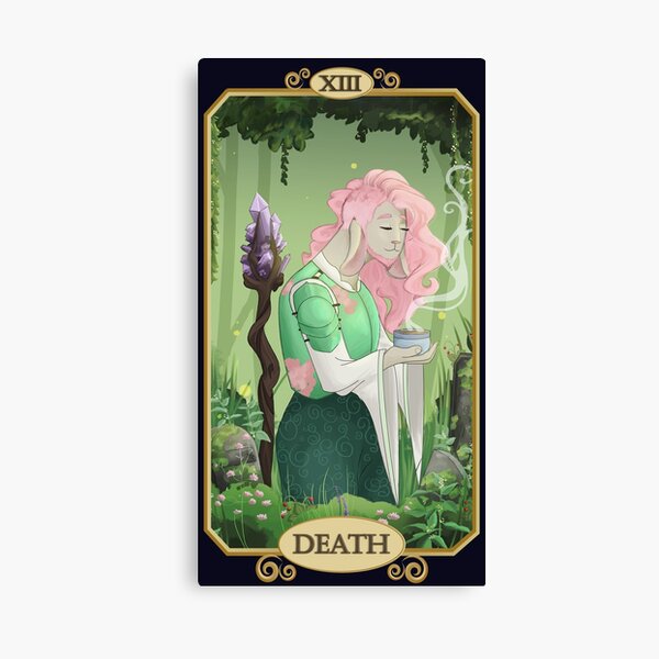 Item preview, Caduceus Death Card designed and sold by Dumpiifrog.
