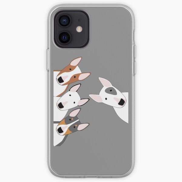 Escuadrón Bull Terrier Funda blanda para iPhone