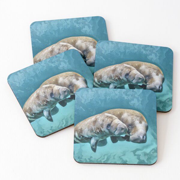 Item preview, Manatees Swimming designed and sold by Heathermarie321.