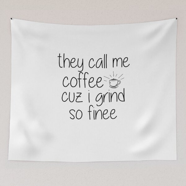 Item preview, funny coffee lover quote designed and sold by thehafdesigner.