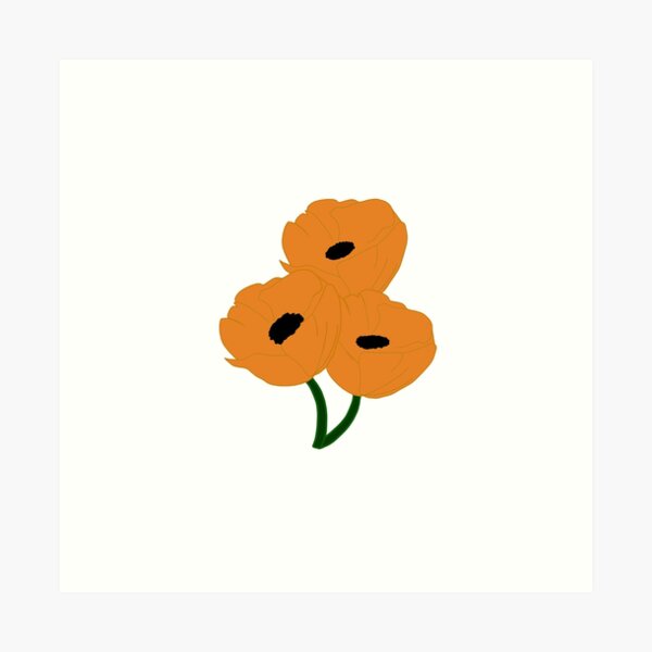 Item preview, California Poppy designed and sold by srazzaq.