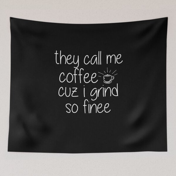 Item preview, funny coffee lover quote designed and sold by thehafdesigner.