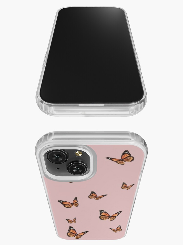 Funda iPhone SE 2022 Mariposas Rosa 