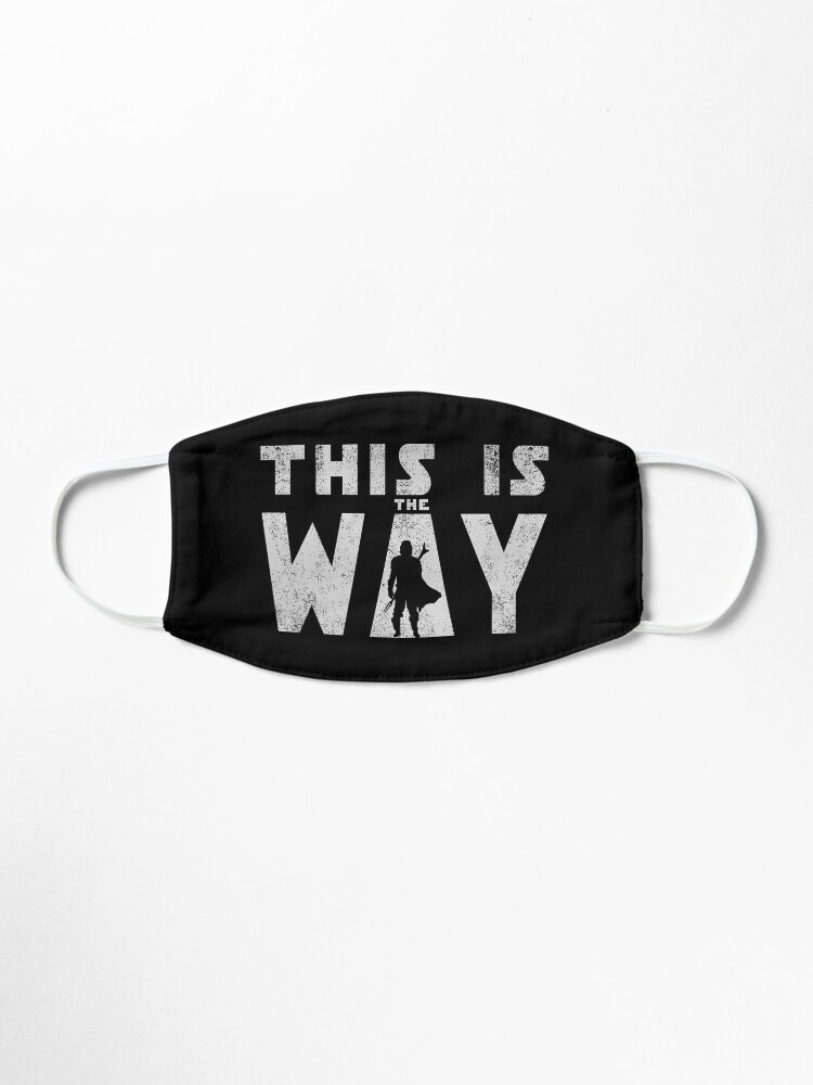 Alternate view of this is the way mando retro grey Mask
