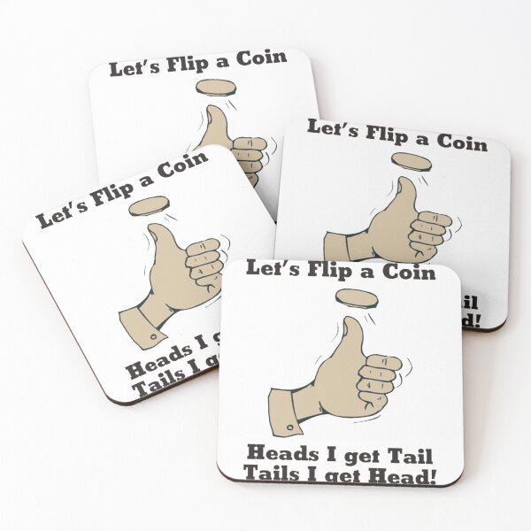 Item preview, LETS FLIP A COIN designed and sold by gadgetworld.