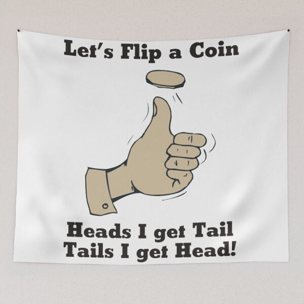 Item preview, LETS FLIP A COIN designed and sold by gadgetworld.
