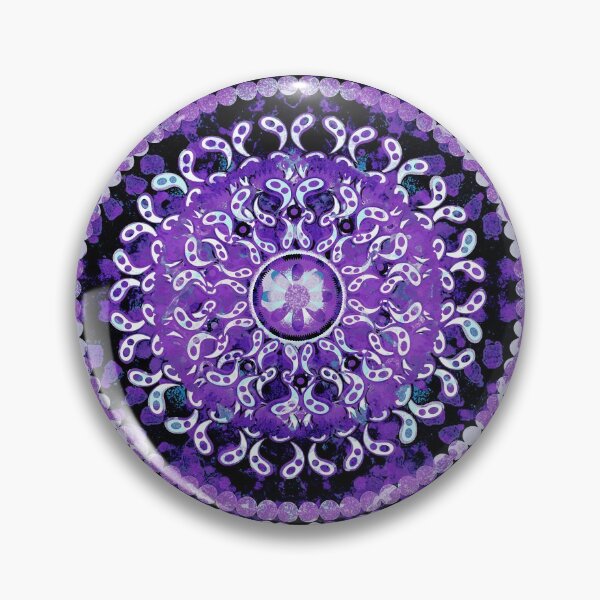 Item preview, Boho Mosaic Mandala Purple designed and sold by Nina May Designs.