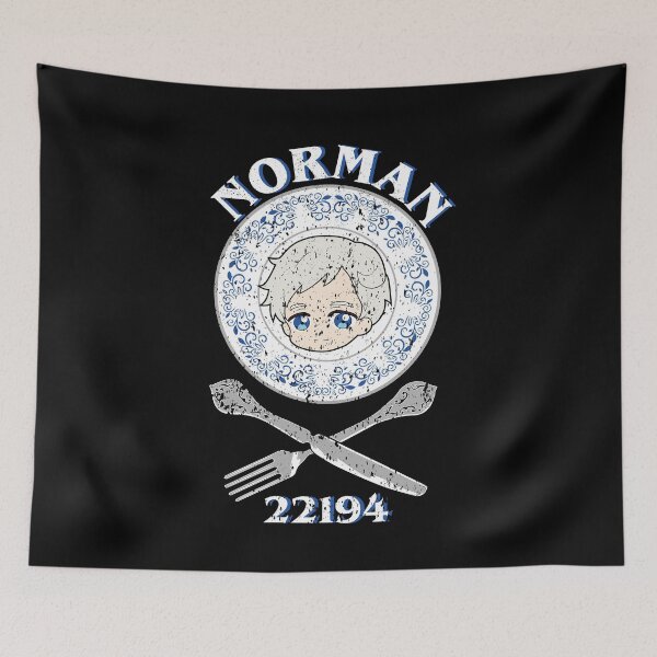 Item preview, THE PROMISED NEVERLAND: NORMAN CHIBI (GRUNGE STYLE) designed and sold by FunGangStore.