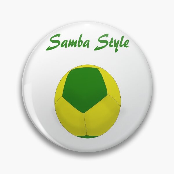 Item preview, Samba Style Football Soccer designed and sold by Blood-Red-Merch.