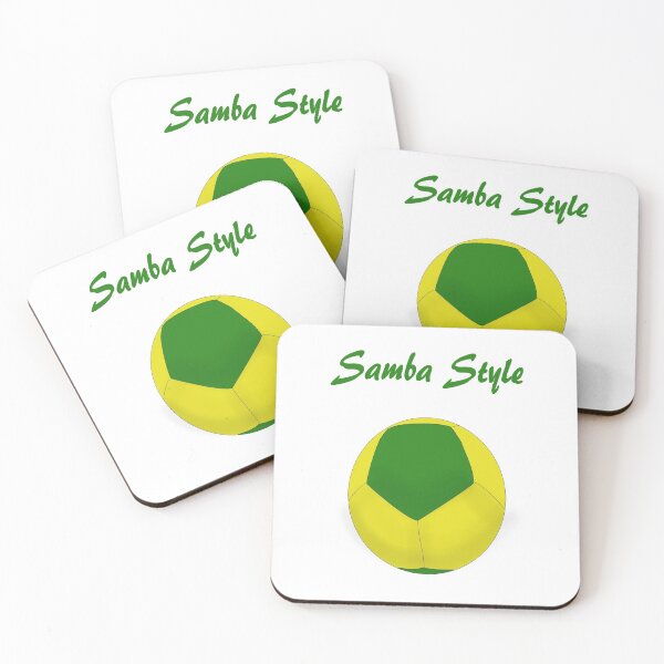 Item preview, Samba Style Football Soccer designed and sold by Blood-Red-Merch.
