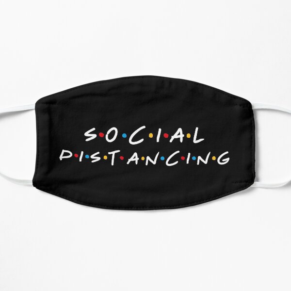 Social Distancing Flat Mask