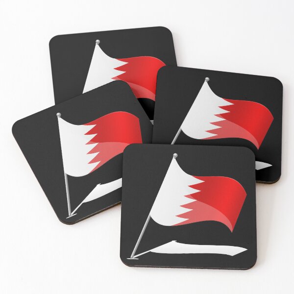 Item preview, Bahrain flag designed and sold by Seb-Sk93.
