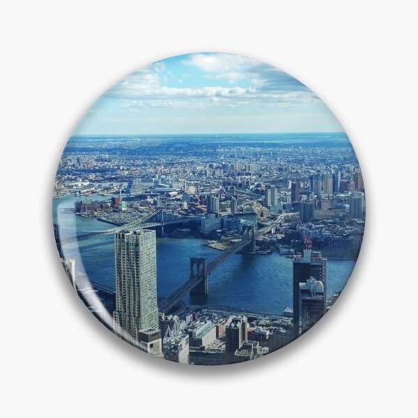 Item preview, Manhattan View From One World Trade Center designed and sold by Minnie777.