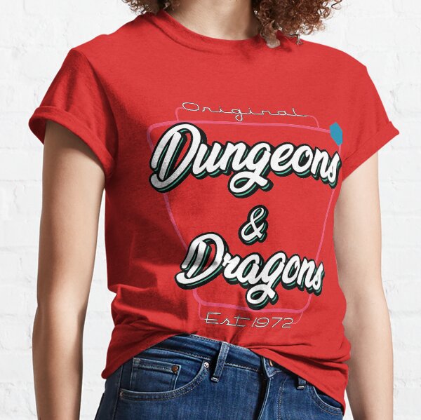 D&D Retro Drive-in Classic T-Shirt