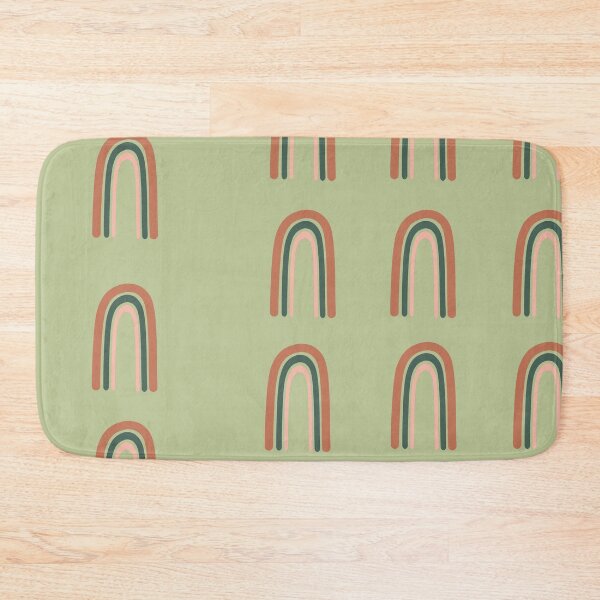 Item preview, Rainbows !!!! minimalist. orange, green, pink. designed and sold by Good News Graphics.