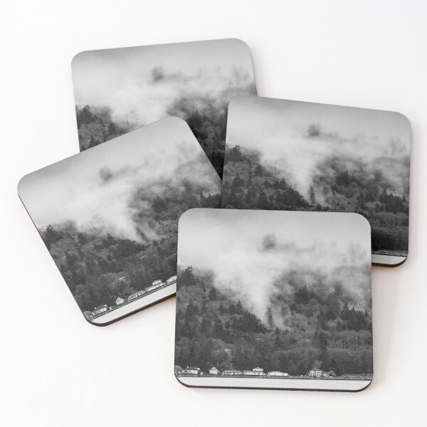 Item preview, Lifting Clouds Over Whidbey Island - Pano Version designed and sold by Jim Stiles.