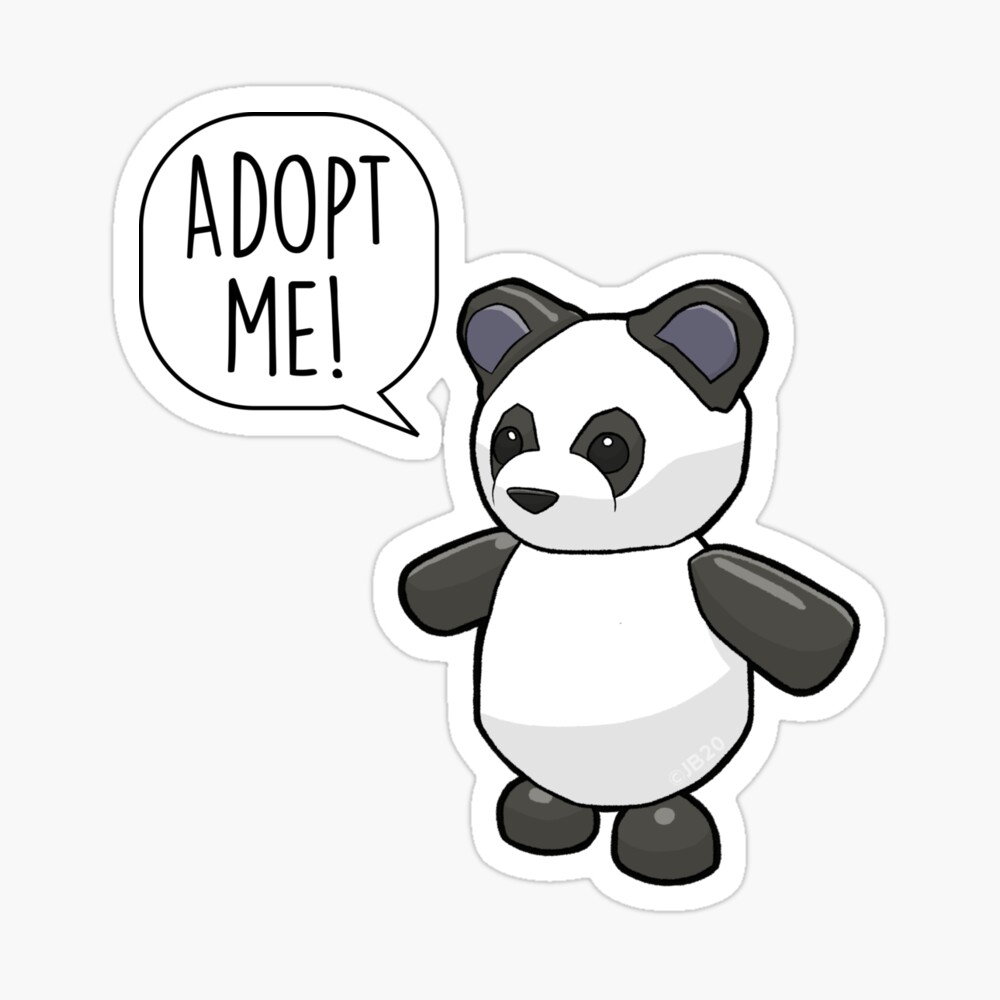 Adopt Me Panda Kids T Shirt By Pickledjo Redbubble