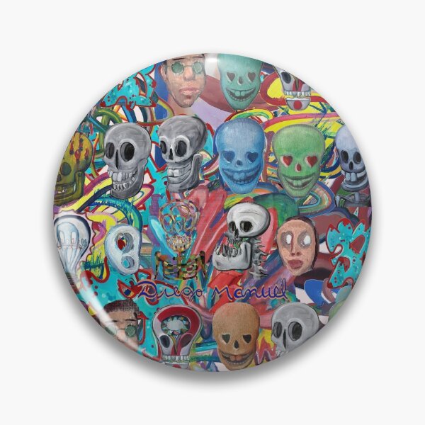 Item preview, Skulls and graffitis 3 designed and sold by Diego Manuel Rodriguez.