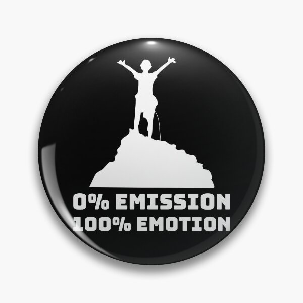 Item preview, 0% emission 100% emotion Climbing climate strike eco designed and sold by desislogn.