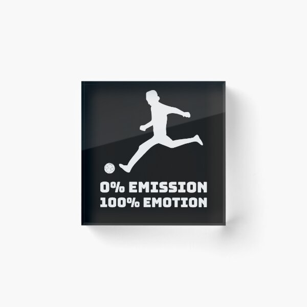 Item preview, Football 0% emission 100% emotion climate strike eco designed and sold by desislogn.