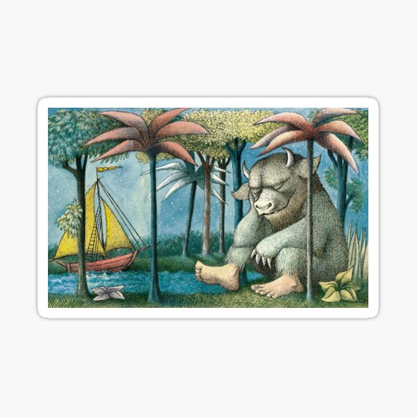 the wild thing Sticker