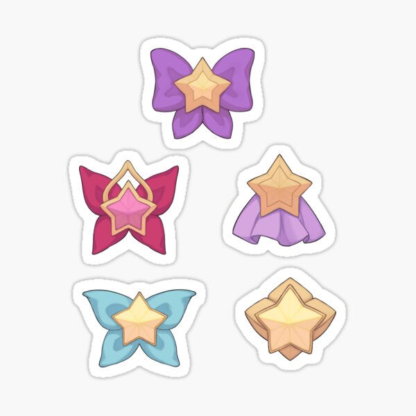 Star Guardian Brooches Sticker