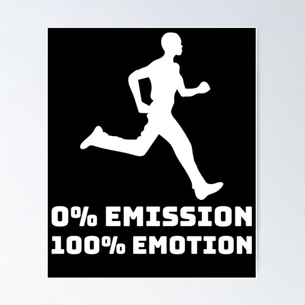 Item preview, Jogger Marathon 0% Emission 100% Emotion Climate Eco designed and sold by desislogn.