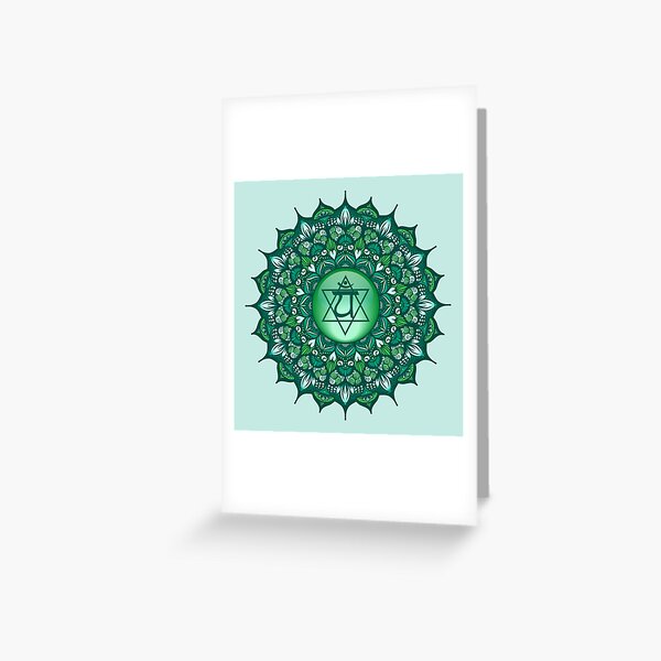 Item preview, Heart Mandala Chakra designed and sold by serenaking.