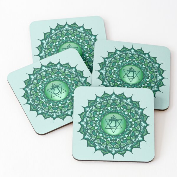 Item preview, Heart Mandala Chakra designed and sold by serenaking.