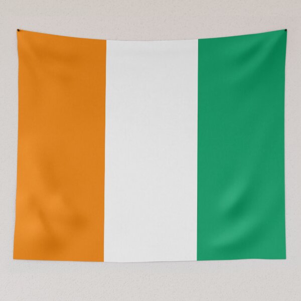 Item preview, Ivory Coast flag designed and sold by flagshop.