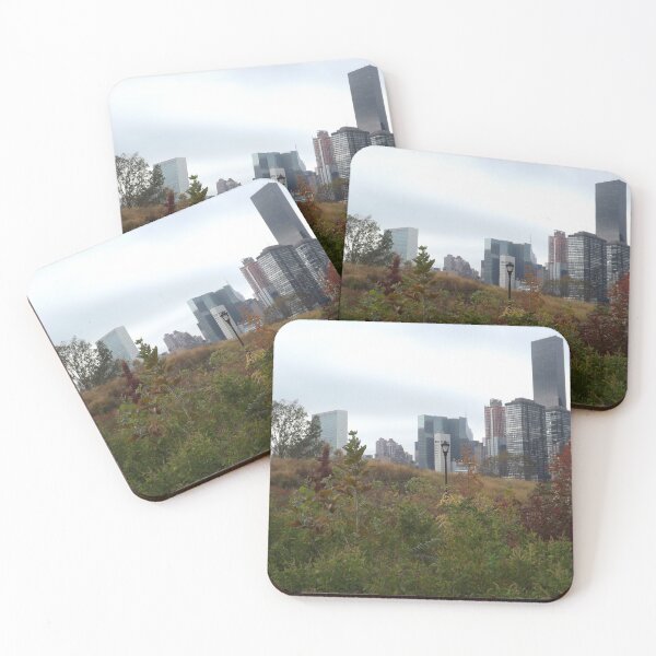 Artikelvorschau, Herbstfarben, Roosevelt Island, Skyline von Manhattan, New York City entworfen und verkauft von lenspiro.