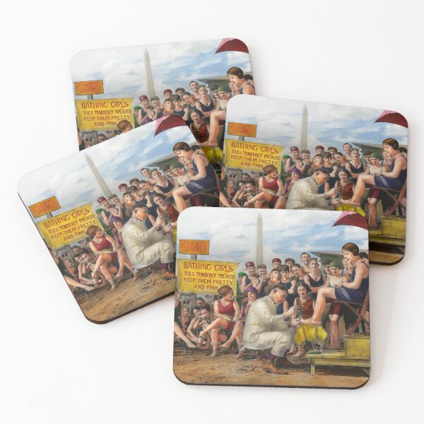 Item preview, Beach - Toes Tenderly Treated 1922 designed and sold by Mike Savad Photography.
