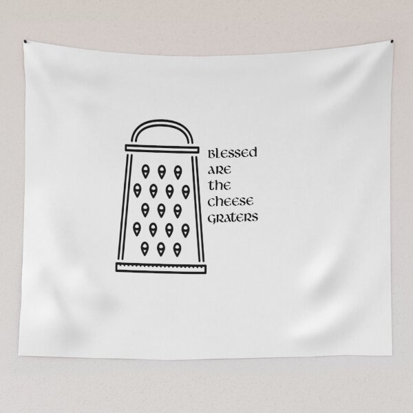 Item preview, Blessed are the cheese graters  designed and sold by Armor-class.