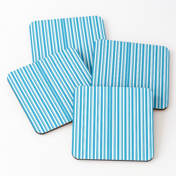 Item preview, Dapper Stripes, Azul designed and sold by Heyday Threads.