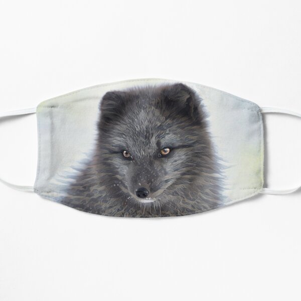 Arctic Fox Face Masks Redbubble - arctic fox tail accessory roblox