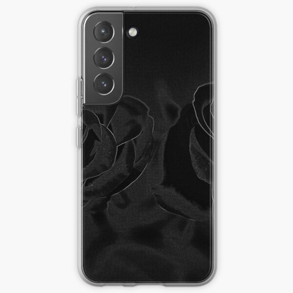 Ein Paar Rosen in Schwarz Samsung Galaxy Flexible Hülle