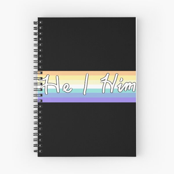 Item preview, Genderfaun - He/Him Cursive designed and sold by daxolotl.