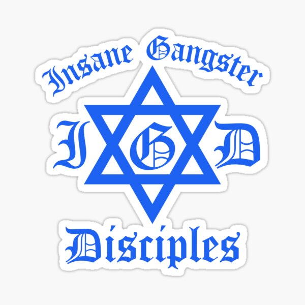 Gangster Disciples Stickers Redbubble