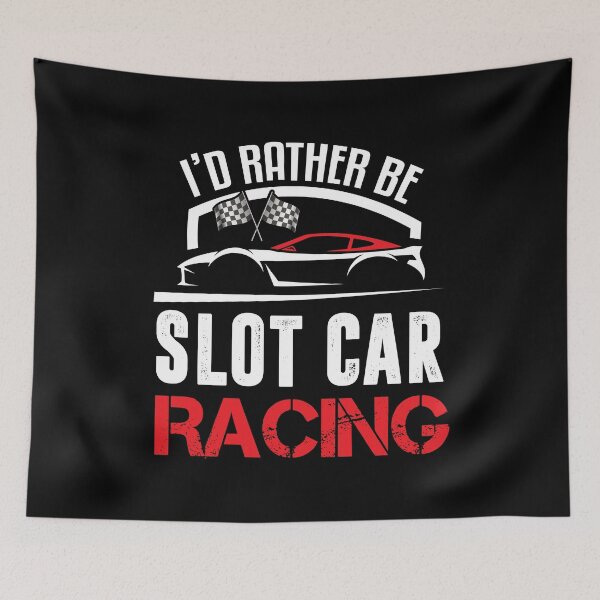 Item preview, I'd Rather Be Slot Car Racing Old School Hobby Design designed and sold by tshirtexpressiv.