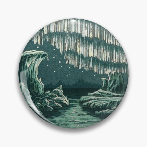 Item preview, Antique print of Aurora Borealis, Northern Lights designed and sold by mcburns5.