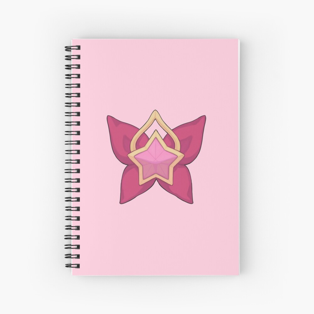 Star Guardian Brooch Spiral Notebook
