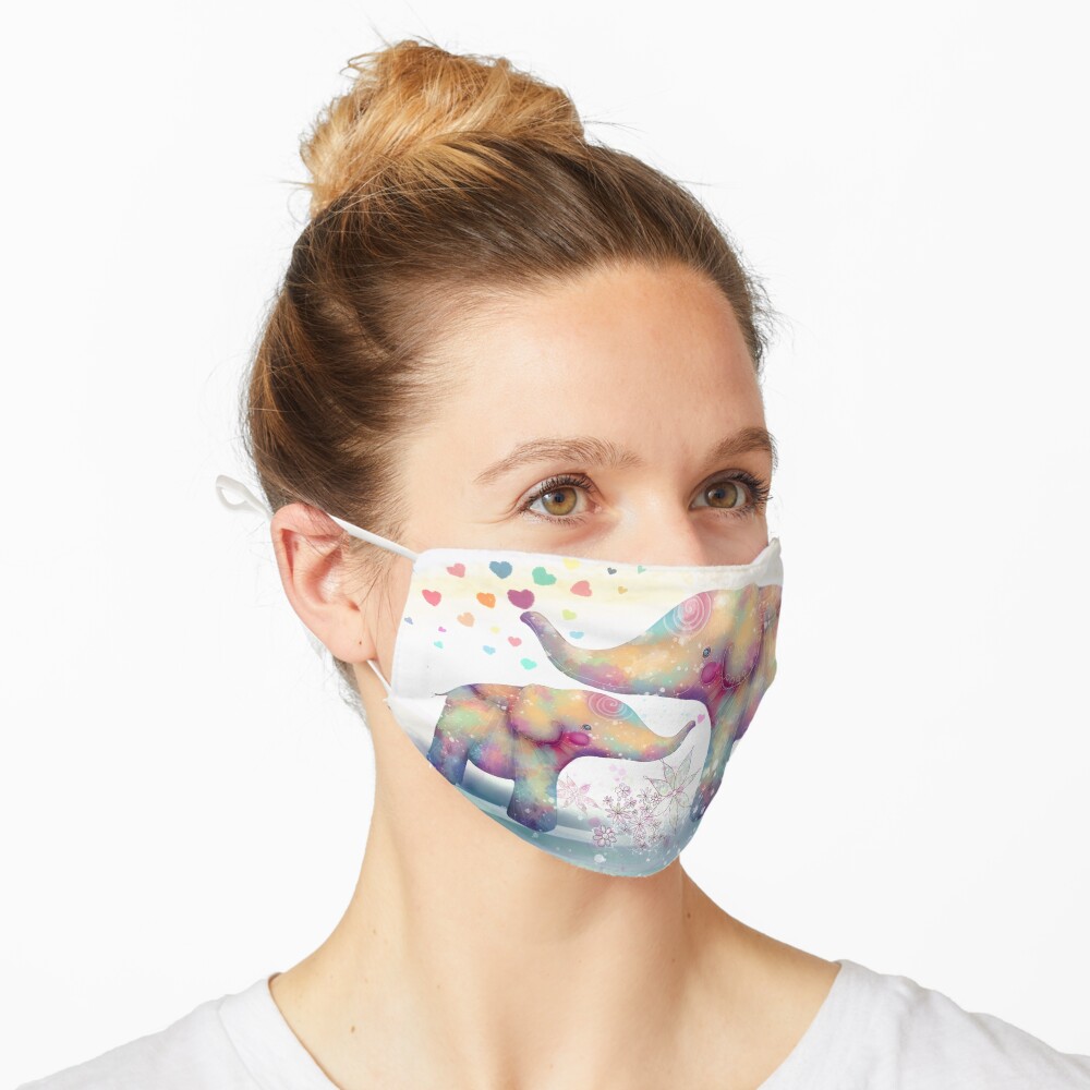 elephant affection Mask